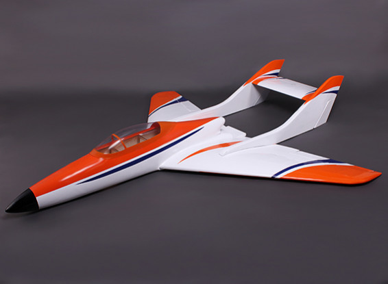 Фалькон 120 Стекловолокно Толкатель Jet для Glow 1.20 Двигатель 1600мм ж / закрылки (ARF)
