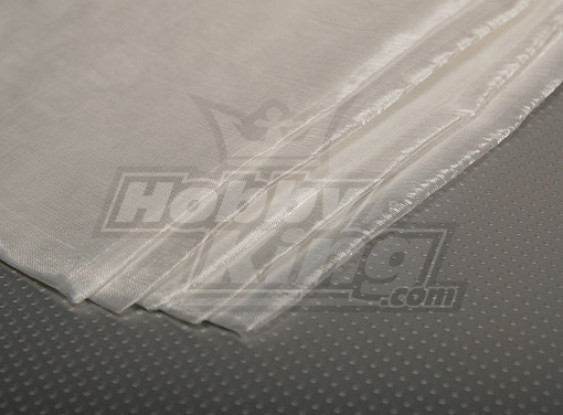 Стеклянные волокна ткани 450x1000mm 18г / м2 (Супер тонкий)