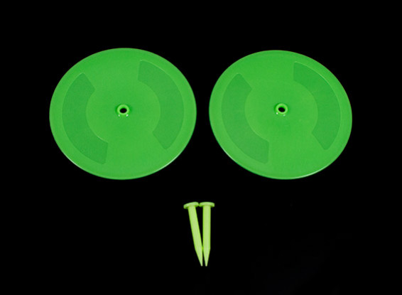 Радиоуправление автомобилей Трек Дрейф Маркеры светло-зеленый 2 х 200 мм