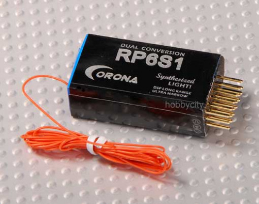 Corona синтезатором приемник 6Ch 36MHz (v2)