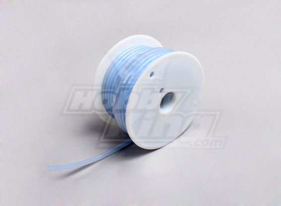 Кремний Топливопровод - прозрачный синий - 2.4x5.2mm (15meter)