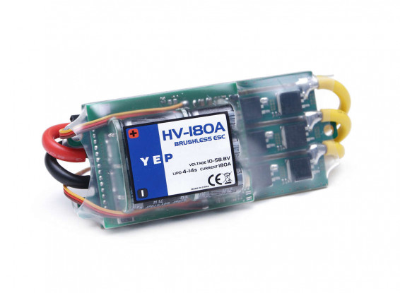 HobbyKing YEP 180A HV (4 ~ 14S) Бесщеточный контроллер скорости (ОРТО)