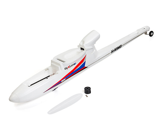 H-King Bixler 3 Glider 1550mm - Replacement Fuselage (Blue H-King Bixler 3 Glider 1550mm - Replacement Fuselage (Blue