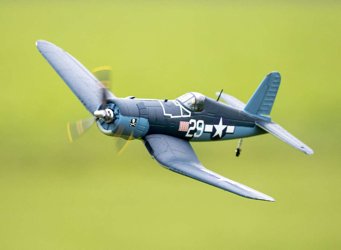 H King PNF Chance Vought F4U Corsair 750mm 30 w 6 Axis ORX Flight Stabilizer