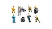 1/87th (HO scale) Assorted Railway Personnel (10pcs)