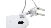 Clamp Mounted Magnifier LED Work Lamp ZD-129A 230V/15W Hinge