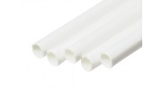 ABS Round Tube 5.0mm OD x 500mm White (Qty 5)