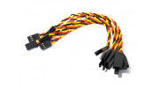 150mm Twisted Servo Lead Extension (JR) with Hook 22AWG (5pcs/bag)