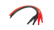 4.0mm Banana Safety Plug With 12AWG Silicone Wire (4pc)