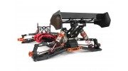 BSR Berserker 1/8 Electric Truggy Updated (Kit) - rear 3/4 no body