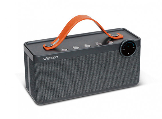 Vidson V6 Portable Intelligent Bluetooth Stereo Speaker With Calls/AUX/TF - GRAY