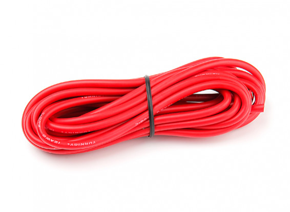 Turnigy High Quality 12AWG Silicone Wire 4m (Red)
