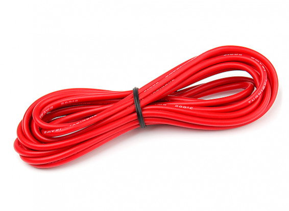 Turnigy High Quality 16AWG Silicone Wire 3m (Red)