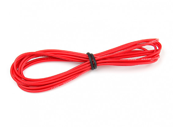 Turnigy High Quality 20AWG Silicone Wire 2m (Red)