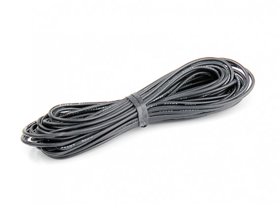 Turnigy High Quality 20AWG Silicone Wire 8m (Black)