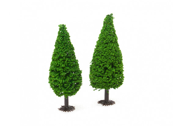 HobbyKing™ 90mm Scenic Model Trees with Base (2 pcs)