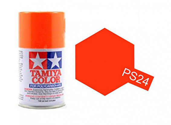 tamiya-paint-fluorescent-orange-ps-24