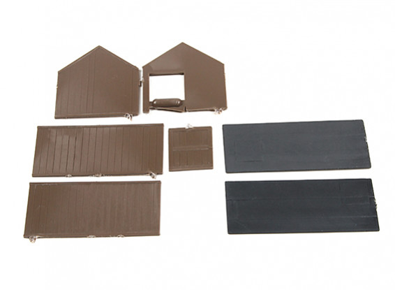 Micro Engineering HO Scale Small Shed Kit (70-605)
