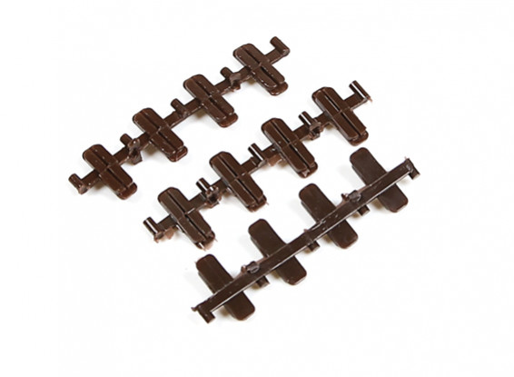 Micro Engineering HO/N Scale Code 70 Plastic Insulated Rail Joiners 12pcs (26-071)