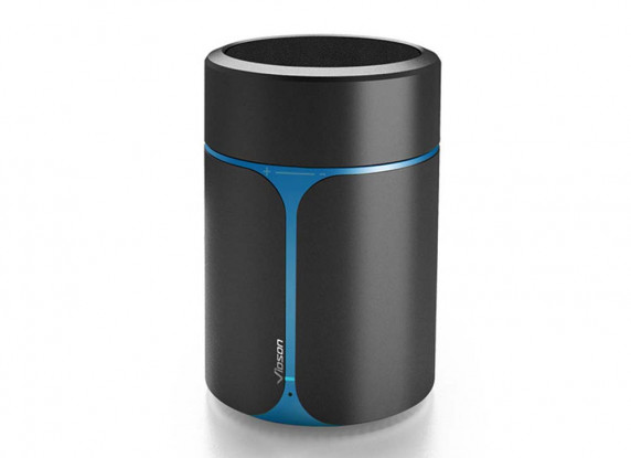 Vidson D2 Portable Intelligent Bluetooth Stereo Speaker With Calls/AUX/TF - BLUE