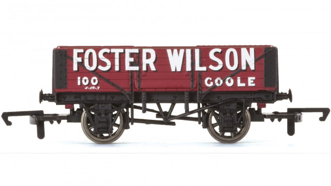 Hornby 00 Gauge R6748 5 Plank Wagon, Foster Wilson 100 - Era 3