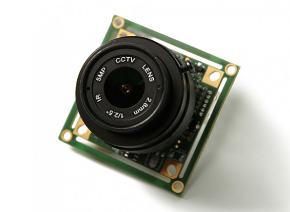 SCRATCH/DENT - QUANUM 700TVL SONY 1/3 CCD Camera 2.8mm Lens (PAL)