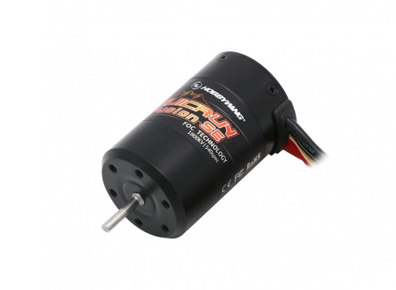 Hobbywing QUICRUN Fusion SE 1800KV 540 Brushless Motor w/Integrated 40A ESC for 1/10 RC Crawlers