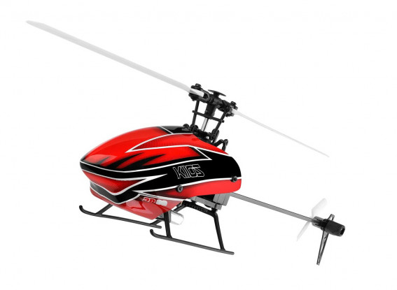 XK (RTF) K110S 6 速无刷 CP 微型 3D 直升机（带可切换式 3/6 轴陀螺仪和悬停模式