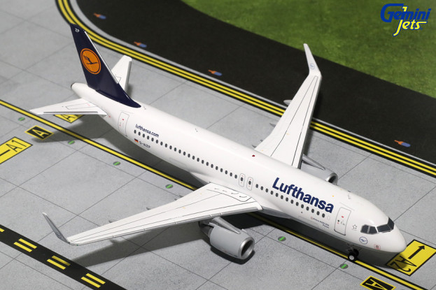 Gemini Jets  Lufthansa Airlines Airbus A320-200S Plauen D-AIZP 1:200 Diecast Model G2DLH481