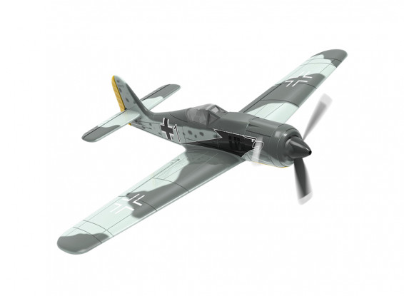 VolantexRC FW190 (RTF) 4CH EPP 400mm Warbird  for Beginner (15.7") 76117