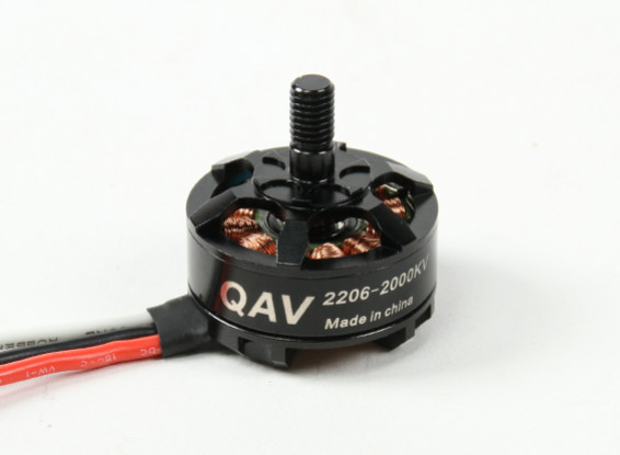 QAV RT2206-2000KVクワッドレーシングモーター（CW）