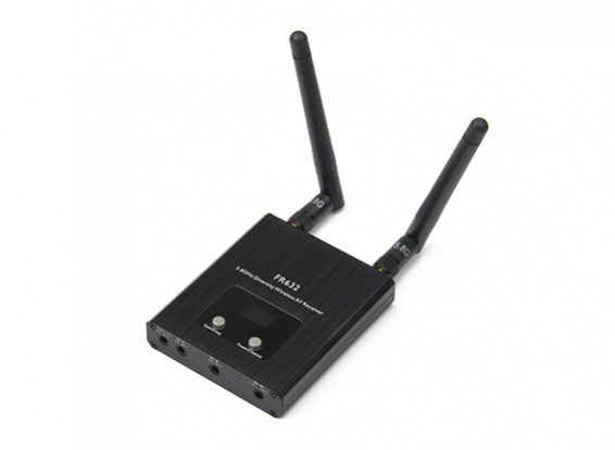 FR632ダイバーシティ5.8GHz帯40CHオートスキャンLCD A / VレシーバFPV
