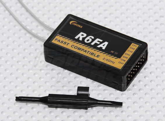 コロナR6FA 2.4GHzのFASST対応受信機