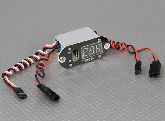 Turnigy 3機能CDIリモート・マスター - 電圧表示 - 受信スイッチ（無BEC）