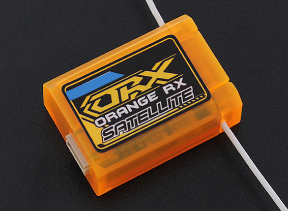 OrangeRx R110X 2.4GHzのDSMX互換性のある衛星放送受信機