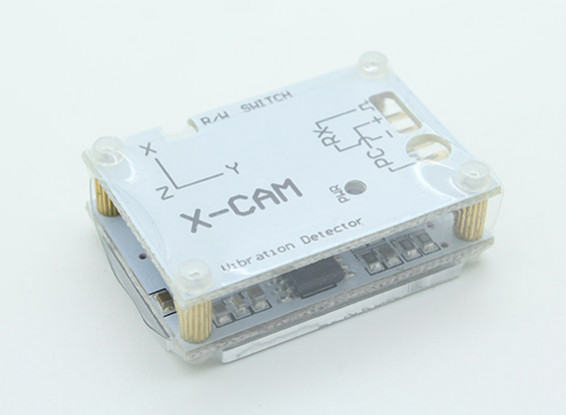 USBアダプタとX-CAM振動試験機