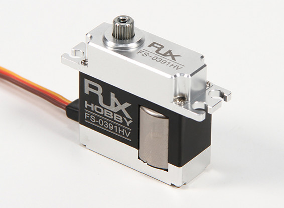 RJX FS-0391HVメタルギアミッドサイズテールサーボ超高速の10.6キロ/ 0.03sec / 50グラム