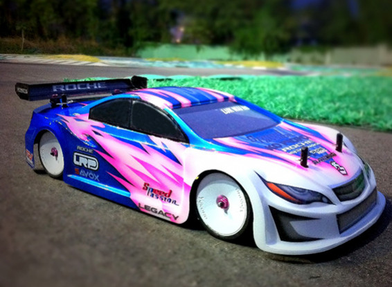 RIDEスバルレガシィB4 GT300 1/10ツーリングカーボディシェル - レギュラー重量 - クリア