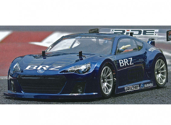RIDEスバルBRZのレースカーのコンセプトボディ210〜225ミリメートルホイールベースM-シャーシ用 - クリア