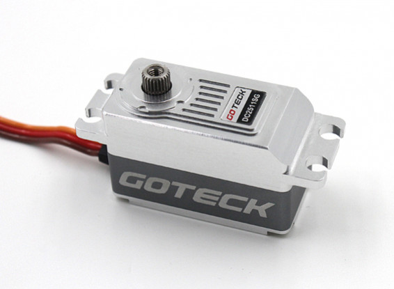 Goteck DC2511SデジタルMGメタルケース入りカーサーボ12キロ/ 0.09sec / 62グラム