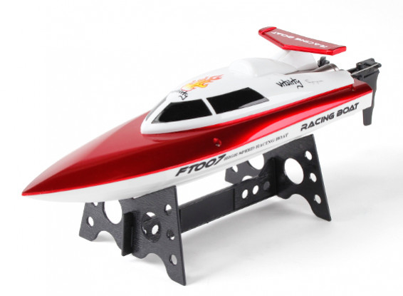 FT007バイタリティVハルレーシングボート360ミリメートル - レッド（RTR）