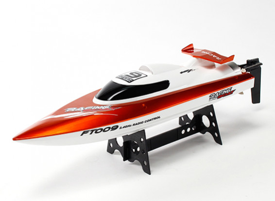 FT009高速Vハルレーシングボート460ミリメートル - オレンジ（RTR）