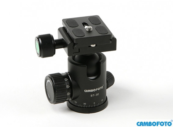 カメラトライポッド用Cambofoto BT30ボールヘッドシステム