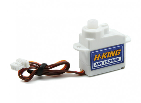 ホビーキングHK-15318Sマイクロシングルチップデジタルサーボ0.11kg / 0.06秒 / 2.2g