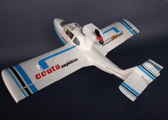 HobbyKing®™Coota R / C水上飛行機プラグ・アンド・フライ