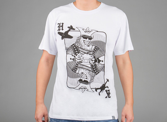HobbyKingアパレルキングカードコットンシャツ（XL）