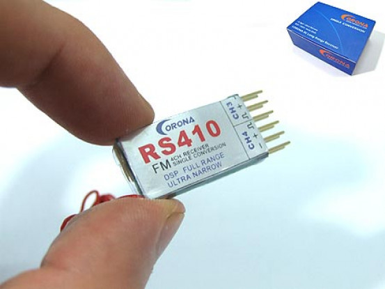 RS410 V2シングルコンバージョン。 4CHマイクロのRx 72Mhz