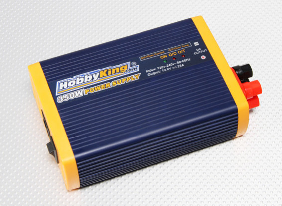 HobbyKing 350ワット25A電源（220V〜240V）