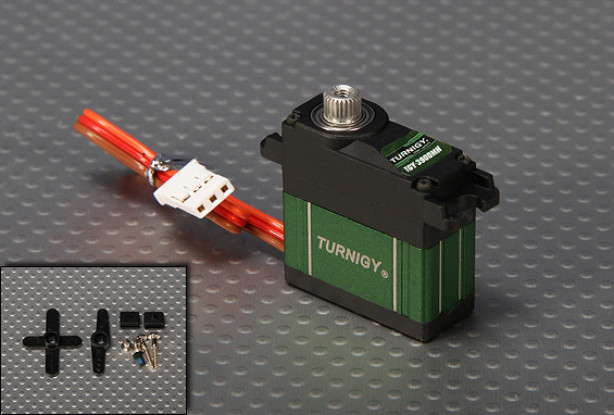 Turnigy™TGY-390DMH高性能DS / MGサーボ5.4キロ/ 0.11sec / 22.5グラム