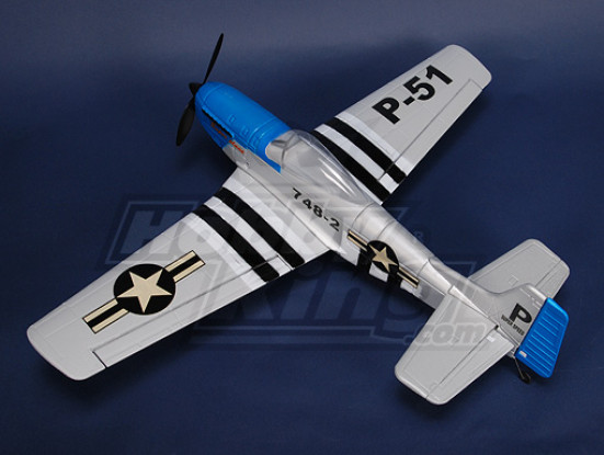 P-51 Fighterw / BLモーター/サーボ/ ESC（PNF）